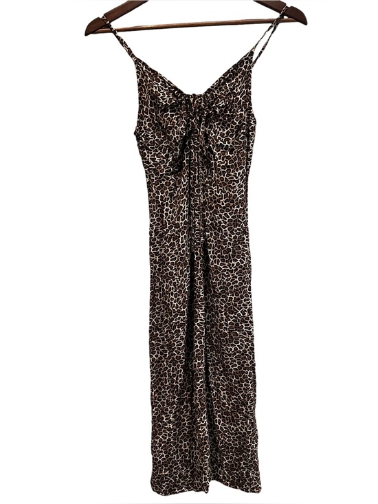 wild fable Dresses & Skirts - Wild Fable Dress, Women's Size Small, Brown Black, Cheetah Print, Sleeveless